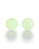 Esfera fluorescente. Color amarillo. 06 mm diámetro. 1,5 mm perforación. 100 unidades aproximado.