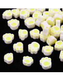 Huellas de perro. Varios colores. 9X10X5 milímetros. 1,2 mm de perforación. 10 unidades.