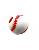 Deportes: Beisbol. Color blanco-rojo. 12 milímeros diámetro. 4 mm perforación. 20 unidades