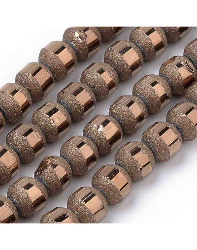 Opaco y brillante. Cobre y plateado. 4,5 milímetros. 1 mm perforación. 100 unidades (aprox).