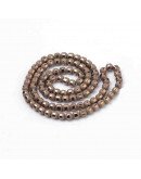 Opaco y brillante. Cobre y plateado. 4,5 milímetros. 1 mm perforación. 100 unidades (aprox).