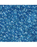 Cristal Lustrado. LIGHT CYAN. 3 milímetros. 1 mm perforación 40 gramos 