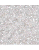 Cristal Arcoiris. CLEAR. 3 milímetros. 1 mm perforación 40 gramos