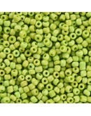 Color Sólido. GREEN YELLOW. 3 milímetros. 1 mm perforación. 40 gramos