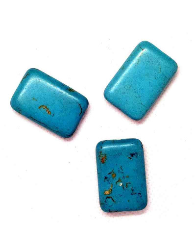 Howlite teñido 25x20 milímetros 3 Unidades