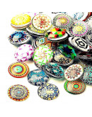Glass Mosaicos 25 milímetros 2 unidades  Glass Mosaicos 25 milímetros 2 unidades