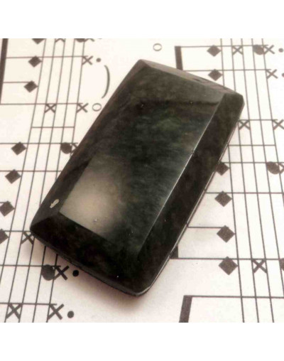 Obsidiana México. Piedra Ranurada. Dije mediano.