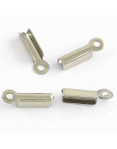 Terminales Acero 11x3x2.5 mm 1 mm agujero 20 unidades Terminales Acero 11x3x2.5 mm 1 mm agujero 20 unidades