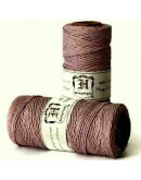Hilo de hemp 1 mm grosor Morado Pulido y calibrado Cono de 62 metros 1 cono