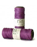 Hilo de hemp 0.5 mm grosor Morado Pulido y calibrado Cono de 62 metros 1 cono