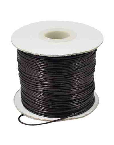 Cordón de poliester encerado. Piel de Serpiente. Color COCONUT BROWN. 1 mm grosor. 80 metros cono. Cordón de poliester encerado. Piel de Serpiente. Color COCONUT BROWN. 1 mm grosor. 80 metros cono.
