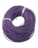 Cuero natural Morado 2 milímetros grosor 2 metros