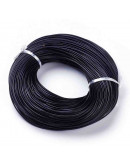 Cuero natural Negro 2 milímetros grosor 2 metros