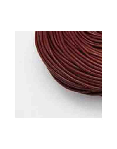 Cuero natural Vino 2 milímetros grosor 2 metros