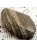 Madera Fósil México. Piedra Ranurada. Dije grande.