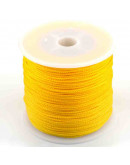 Cordón de nylon. 1 milímetro grosor. Color YELLOW. 80 metros. 1 cono. Cordón de nylon. 1 milímetro grosor. Color YELLOW. 80 metros. 1 cono.