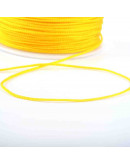 Cordón de nylon. 1 milímetro grosor. Color YELLOW. 80 metros. 1 cono. Cordón de nylon. 1 milímetro grosor. Color YELLOW. 80 metros. 1 cono.