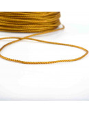 Cordón de nylon. 1 milímetro grosor. Color GOLD. 80 metros. 1 cono. Cordón de nylon. 1 milímetro grosor. Color GOLD. 80 metros. 1 cono.