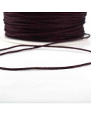 Cordón de nylon. 1 milímetro grosor. Color BROWN. 80 metros. 1 cono. Cordón de nylon. 1 milímetro grosor. Color BROWN. 80 metros. 1 cono.