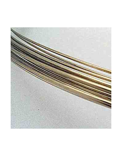 Alpaca. Corte redondo. Calibre 22 (0,70 mm). Temple 1/4 dureza.