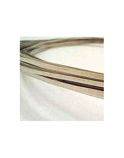 Alpaca. Corte laminado. Calibre 1.5 x 0.4 mm. Temple Suave.