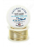 Designs Wire. Dorado 18k.Tipo Redondo. Calibre 24 (0,51 mm).Temple suave. 30 yardas.