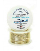 Designs Wire. Dorado 18k.Tipo Redondo. Calibre 26 (0,40 mm). Temple suave. 40 yardas.