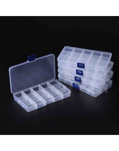 Organizador. 15 divisiones. 19x10x2,2 centímetros. Divisiones extraibles. 1 unidad. Organizador. 15 divisiones. 19x10x2,2 centímetros. Divisiones extraibles. 1 unidad.