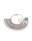 Mandril para anillos+anillero medidas. Mandril de acero y con medidas. 1 set. Mandril para anillos+anillero medidas. Mandril de acero y con medidas. 1 set.