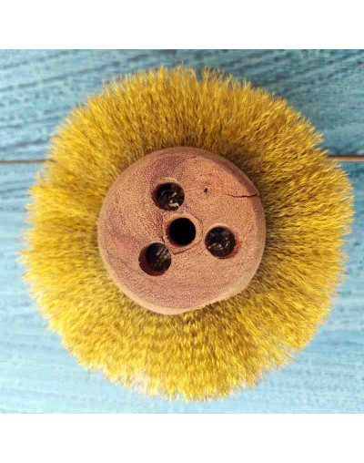 Disco de bronce para limpieza de metal. 3" diámetro. 1 unidad.