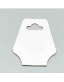 Etiquetas para collares y pulseras. Blancas. 0.5x3,7 cm. 50 unidades Etiquetas para collares y pulseras. Blancas. 0.5x3,7 cm. 50 unidades