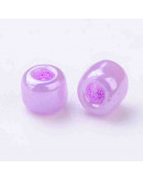 Color Sólido Ceylon. VIOLET (1). 3 milímetros. 1 mm perforación. 40 gramos