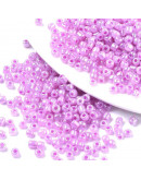 Color Sólido Ceylon. VIOLET (2). 3 milímetros. 1 mm perforación. 40 gramos