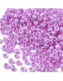 Color Sólido Ceylon. VIOLET (2). 3 milímetros. 1 mm perforación. 40 gramos