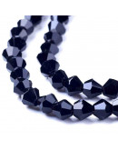 Bi-Cono. Rojo. 4x4 milímetros. 1 mm perforación. 104 unidades hilo (aproximado).