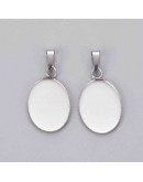 Base Acero. Color plateado. 23x14x1,5 mm. Agujero 2 mm. Para trabajos de 18x13 mm. 1 ud Base Acero. Color plateado. 23x14x1,5 mm. Agujero 2 mm. Para trabajos de 18x13 mm. 1 ud