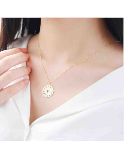 Constelación Zodiaco. Acero inoxidable. Color dorado. 22,5x19x1 mm. Con arandela 5 mm. 1 unidad