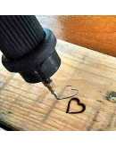 Punta para pirógrafo MEF. Modelo 05. Corazón. 1 unidad. Punta para pirógrafo MEF. Modelo 05. Corazón. 1 unidad.