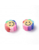 Flores/Smile. Varios colores (1). 10x4.5 milímetros. 1,2 mm de perforación. 10 unidades. Flores/Smile. Varios colores (1). 10x4.5 milímetros. 1,2 mm de perforación. 10 unidades.