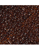 Cristal brillante. BROWN. 4 milímetros. 1,50 mm perforación. 40 gramos. 390 uds. aprox.