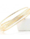 Designs Wire. Dorado 18k.Tipo Texturizado. Calibre 16 (1,30 mm).Temple suave. 5,50 yardas.