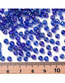 Cristal Arcoiris. BLUE. 4 milímetros.1,50 mm perforación. 40 gramos. 390 uds. aprox.