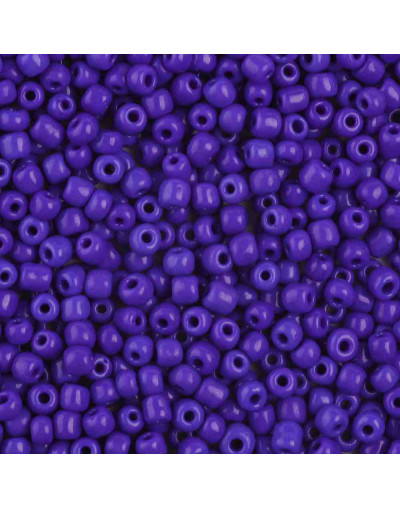 Color Sólido. BLUE. 4 milímetros.1,50 mm perforación. 40 gramos. 390 uds. aprox.