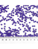 Color Sólido. BLUE. 4 milímetros.1,50 mm perforación. 40 gramos. 390 uds. aprox.
