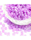 Color Sólido Ceylon. VIOLET (1). 4 milímetros.1,50 mm perforación. 40 gramos. 390 uds. aprox.