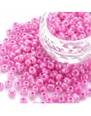 Color Sólido Ceylon. VIOLET (2). 4 milímetros.1,50 mm perforación. 40 gramos. 390 uds. aprox.