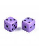Dados. Varios colores. 10x10x10 milímetros. 1,5 mm perforación. 10 unidades.