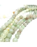 Jade. Tonos suaves. 08 milímetros diámetro. 1 mm perforación. 45 unidades hilo (aproximado) Jade. Tonos suaves. 08 milímetros diámetro. 1 mm perforación. 45 unidades hilo (aproximado)