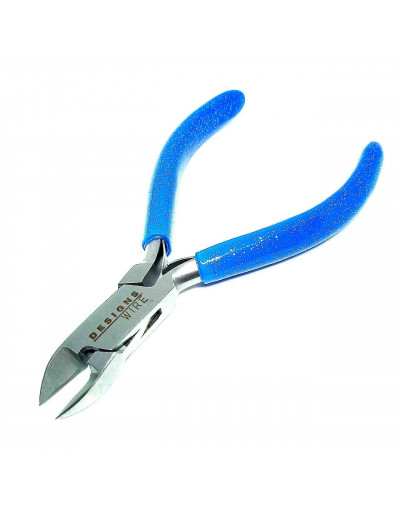 Pinza corte vertical. Designs Wire. Acero inoxidable. 130 mm largo. 15 mm corte. 1 unidad.
