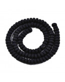 Discos. Color negro. 6 mm diámetro. 3 mm grosor. 1,5 mm perforación. 113~116 uds hilo.